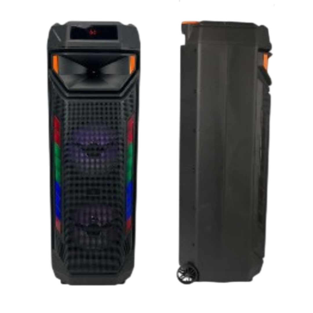 PARLANTE TORRE CAFINI CN-S6742AC INALAMBRICO CON RUEDAS Y MICROFONO INCLUIDO